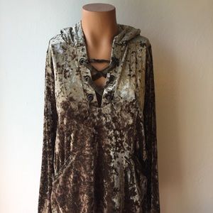 Juicy Plush Velvet Hoodie